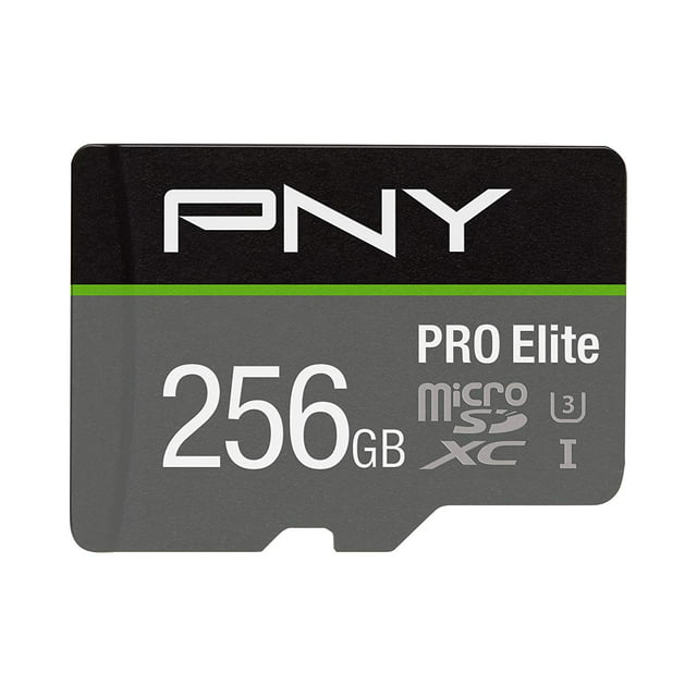 PNY Technologies P-SDUX256U395PRO-GE U3 PRO Elite microSDXC Card - 256GB