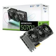 PNY VCG5070T16TFXPB1 NVIDIA GeForce RTX 5070 Ti Triple Fan Graphic Card - 16 GB GDDR7 - PCIe 5.0 x16 - 300 W - 256-Bit