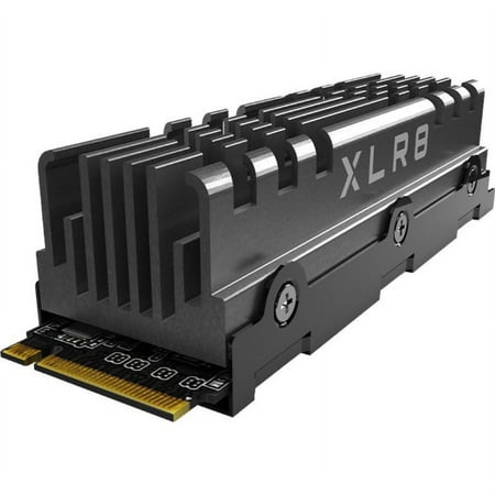 PNY - XLR8 CS3040 4TB M.2 NVMe PCle Gen 4 x4 Internal Solid State Drive with Heatsink