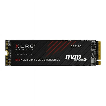 PNY - CS3140 1TB Gen4 x 4 PCIe NVMe M.2 2280 SSD – Up to 7,500/5,650 MB/s – M280CS3140-1TB-RB