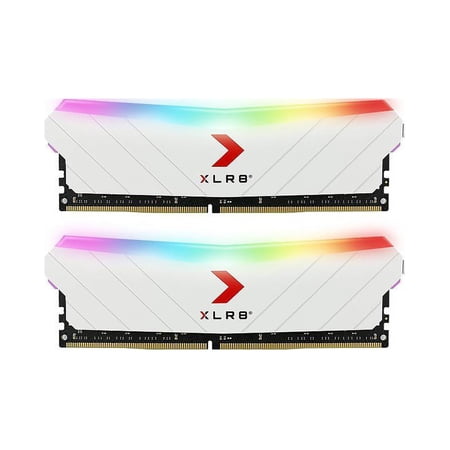 PNY XLR8 Gaming EPIC-X RGB 3600MHz Desktop Memory White Edition