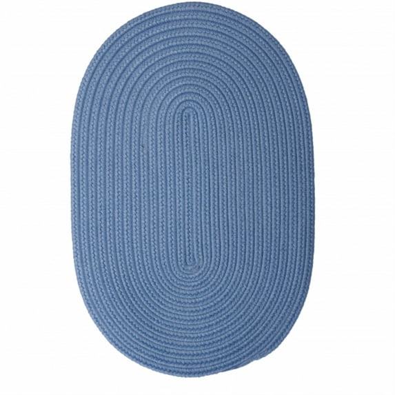 PO55R108X144 Port Royale - Blue 9x12 Rug, 100% Polypropylene - Oval.