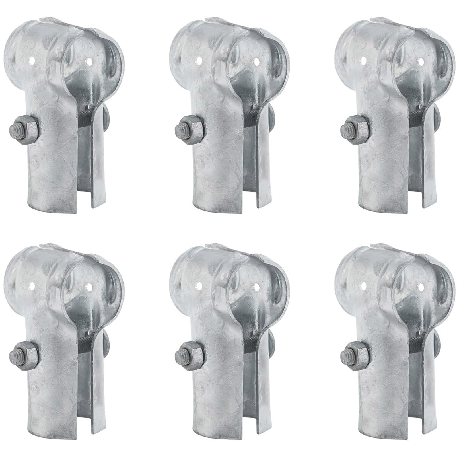 POASLWIKQ T Pipe Clamp Pipe Connector,End Rail T Clamp (13/8" x 13/8