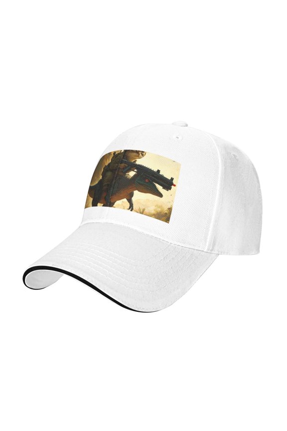 - Cat Dinosaur Baseball Cap Adjustable Size for Running Workouts and Outdoor Activities All Seasons casquette for Men Women