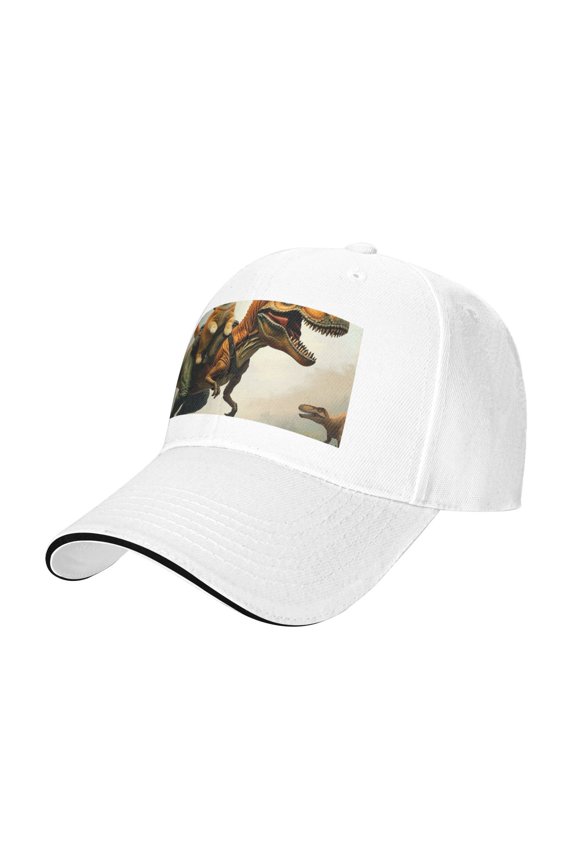 - Cat Dinosaur Baseball Cap Adjustable Size for Running Workouts and Outdoor Activities All Seasons casquette for Men Women