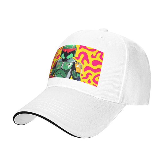 POBUDS - Cyber Robot Baseball Cap Adjustable Size for Running Workouts and Outdoor Activities All Seasons casquette for Men Women