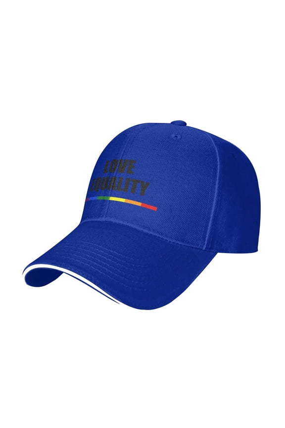 - LOVE EQUALITY Baseball Cap Adjustable Size for Running Workouts and Outdoor Activities All Seasons casquette for Men Women