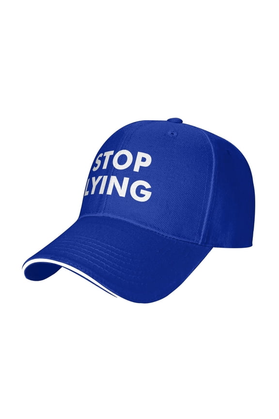 - STOP LYING Baseball Cap Adjustable Size for Running Workouts and Outdoor Activities All Seasons casquette for Men Women