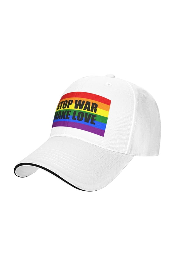 - STOP WA MAKE LOVE Baseball Cap Adjustable Size for Running Workouts and Outdoor Activities All Seasons casquette for Men Women