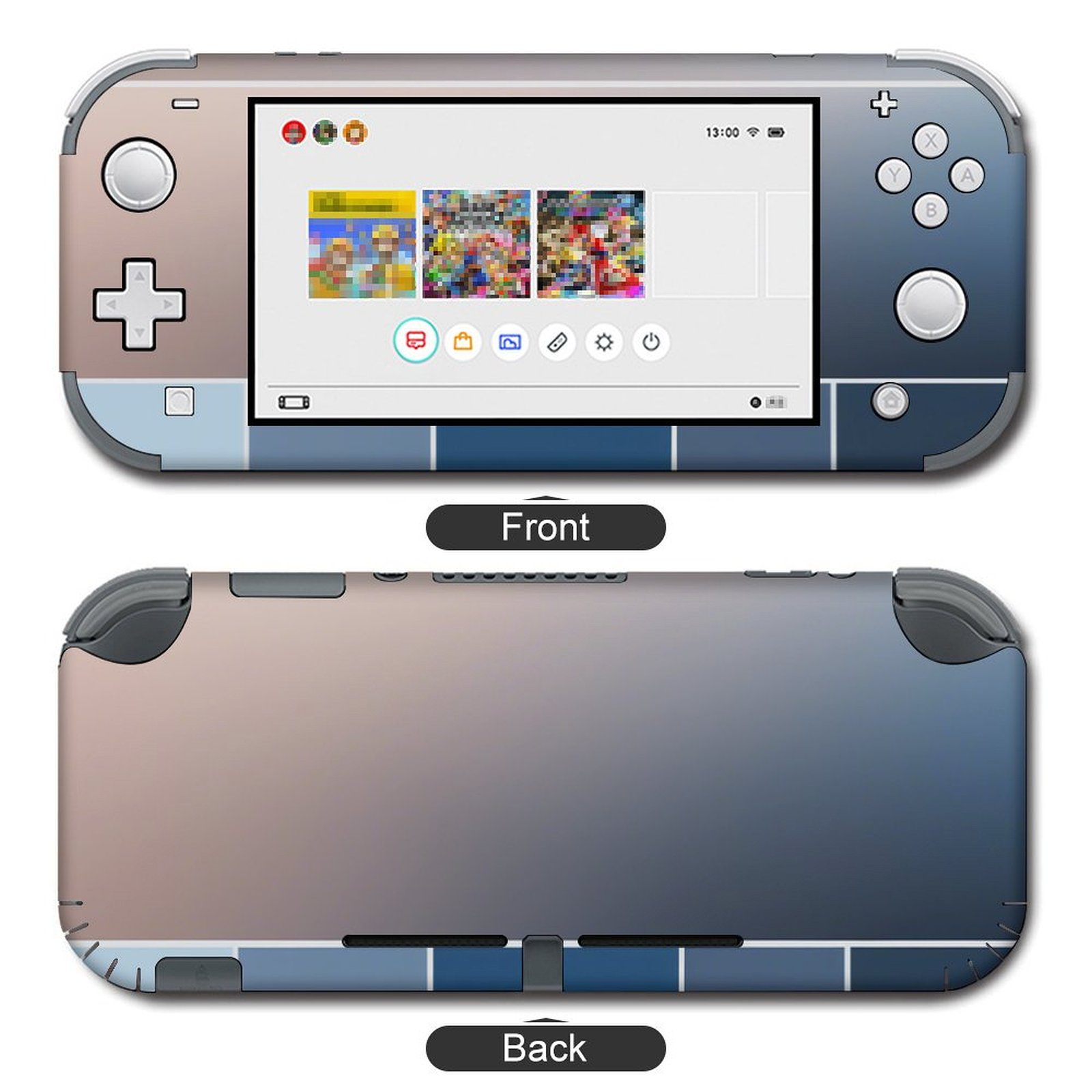 Switch Logo Sticker POBUDS Switch Skin | Sticker Wrap Vinyl Decal | Set Compatible with ...