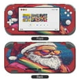 thumbnail image 1 of POBUDS Switch Skin | Sticker Wrap Vinyl Decal | Set Compatible with Nintendo Switch ( Switch OLED Model, HOHOHO Gay Santa Rainbow), 1 of 5
