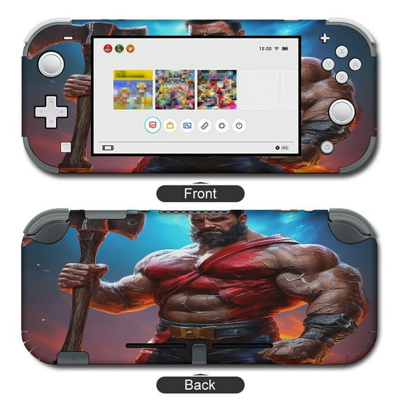 POBUDS Switch Skin | Sticker Wrap Vinyl Decal | Set Compatible with Nintendo Switch ( Switch Lite, Hero)