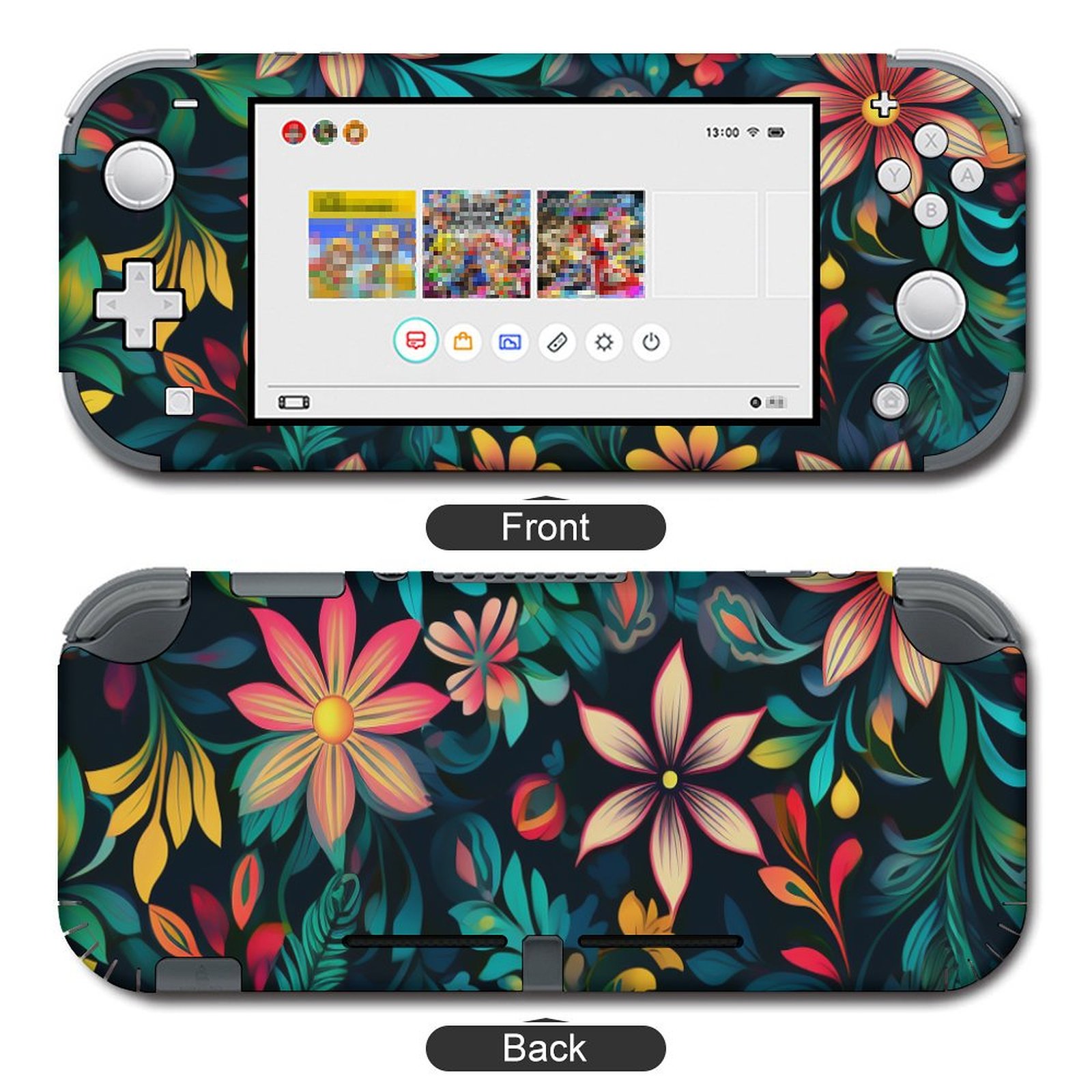 Switch Logo Sticker POBUDS Switch Skin | Sticker Wrap Vinyl Decal | Set Compatible with ...