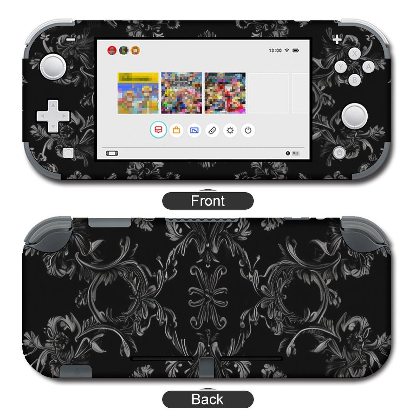 Switch Logo Sticker POBUDS Switch Skin | Sticker Wrap Vinyl Decal | Set Compatible with ...