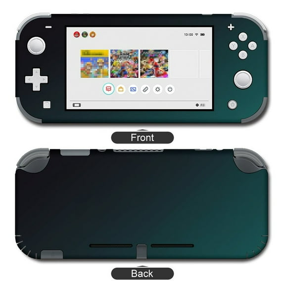 POBUDS Switch Skin | Sticker Wrap Vinyl Decal | Set Compatible with Nintendo Switch ( Switch OLED Model, Blue Metal Background Texture)