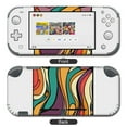 thumbnail image 1 of POBUDS Switch Skin | Sticker Wrap Vinyl Decal | Set Compatible with Nintendo Switch ( Switch OLED Model, Groovy Hippie 60s), 1 of 5