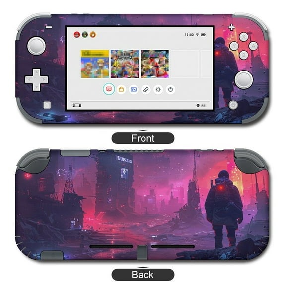 POBUDS Switch Skin | Sticker Wrap Vinyl Decal | Set Compatible with Nintendo Switch ( Switch Standard, Alien Enviroment)