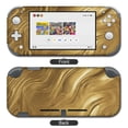 thumbnail image 1 of POBUDS Switch Skin | Sticker Wrap Vinyl Decal | Set Compatible with Nintendo Switch ( Switch Standard, Gold Liquid Gradient), 1 of 5
