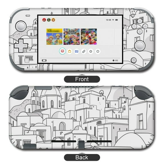 POBUDS Switch Skin | Sticker Wrap Vinyl Decal | Set Compatible with Nintendo Switch ( Switch Standard, Kastellorizo Greece)