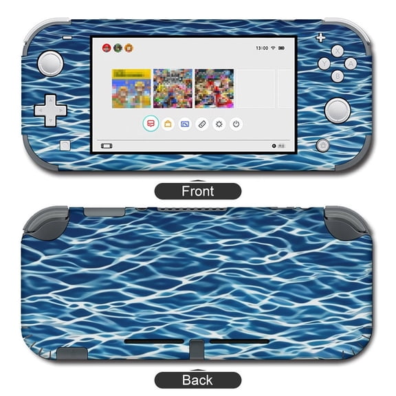 POBUDS Switch Skin | Sticker Wrap Vinyl Decal | Set Compatible with Nintendo Switch ( Switch Standard, Water Pattern)