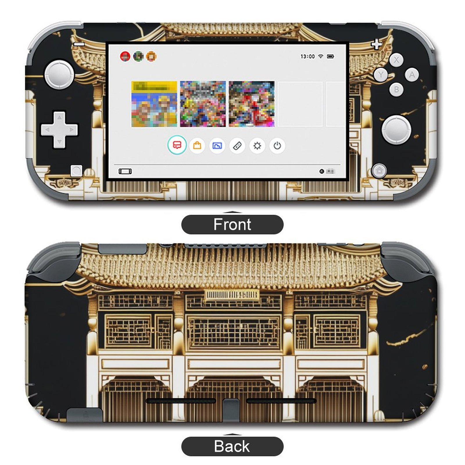 Switch Logo Sticker POBUDS Switch Skin | Sticker Wrap Vinyl Decal | Set Compatible with ...