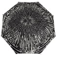 thumbnail image 1 of POBUDS Windproof Automatic Umbrella – Steel-Carbon Fiber Frame, UV-Blocking Black Coating Inside, Auto Open/Close - BOHO Expande, 1 of 8