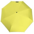 thumbnail image 1 of POBUDS Windproof Automatic Umbrella – Steel-Carbon Fiber Frame, UV-Blocking Black Coating Inside, Auto Open/Close - Icterine YELLOW, 1 of 8