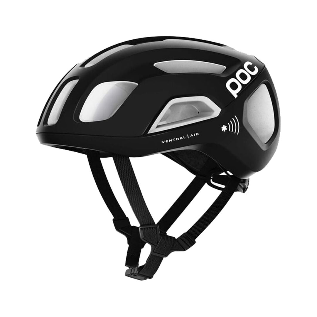 POC Ventral Air SPIN NFC Helmet Large Uranium Blk/Hydrogen Wht