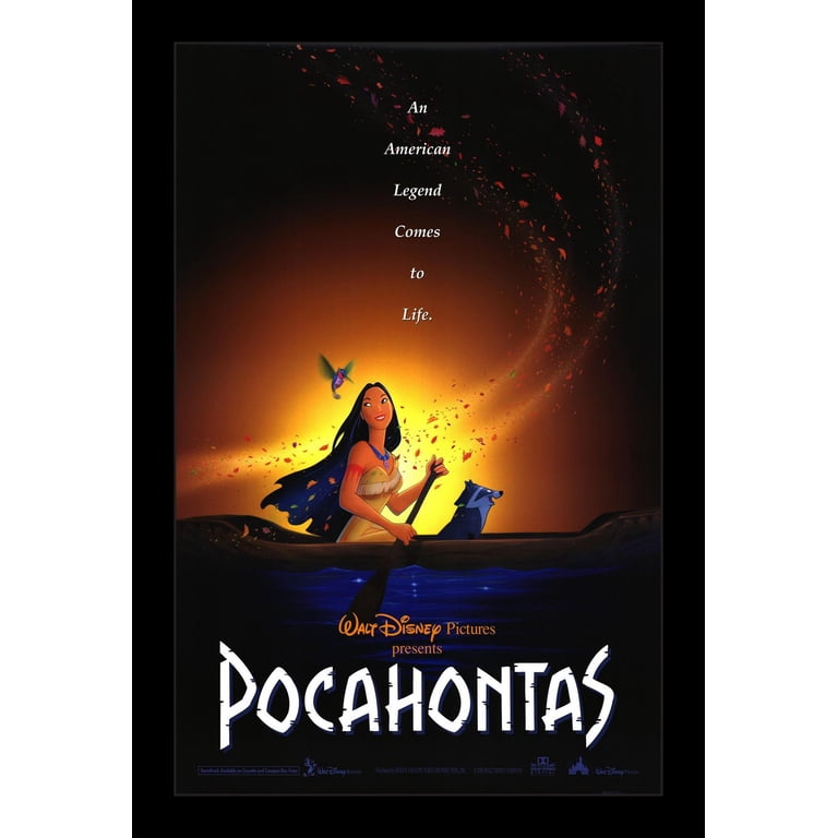 POCAHONTAS - 11x17 Framed Movie Poster - Walmart.com