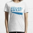 thumbnail image 1 of POCARI SWEAT Blue Essential T-Shirt, 1 of 2