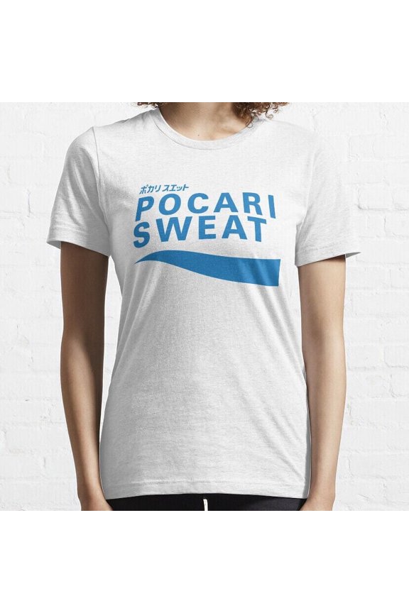 POCARI SWEAT Blue Essential T-Shirt