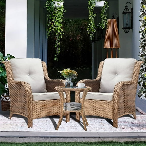 POCASSY 3 Piece Seating Group with Cushions
