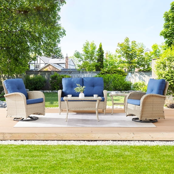 POCASSY 4 - Person Seating Group with Cushions