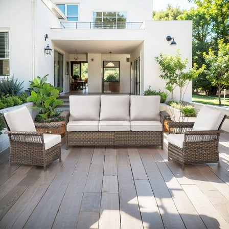 POCASSY 5 - Person Outdoor Seating Group with Cushions