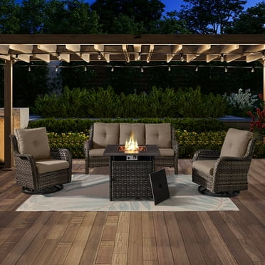 POCASSY 5 - Person Outdoor Seating Group with Cushions