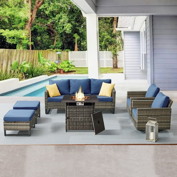 POCASSY 6 Piece Sofa Seating Group