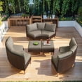 thumbnail image 1 of POCASSY 8 Piece Sectional Seating Group with Cushions, 1 of 6