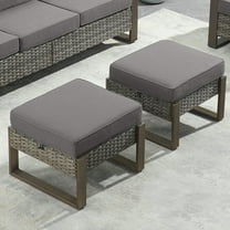 POCASSY Outdoor Ottoman with Sunbrella® Cushion