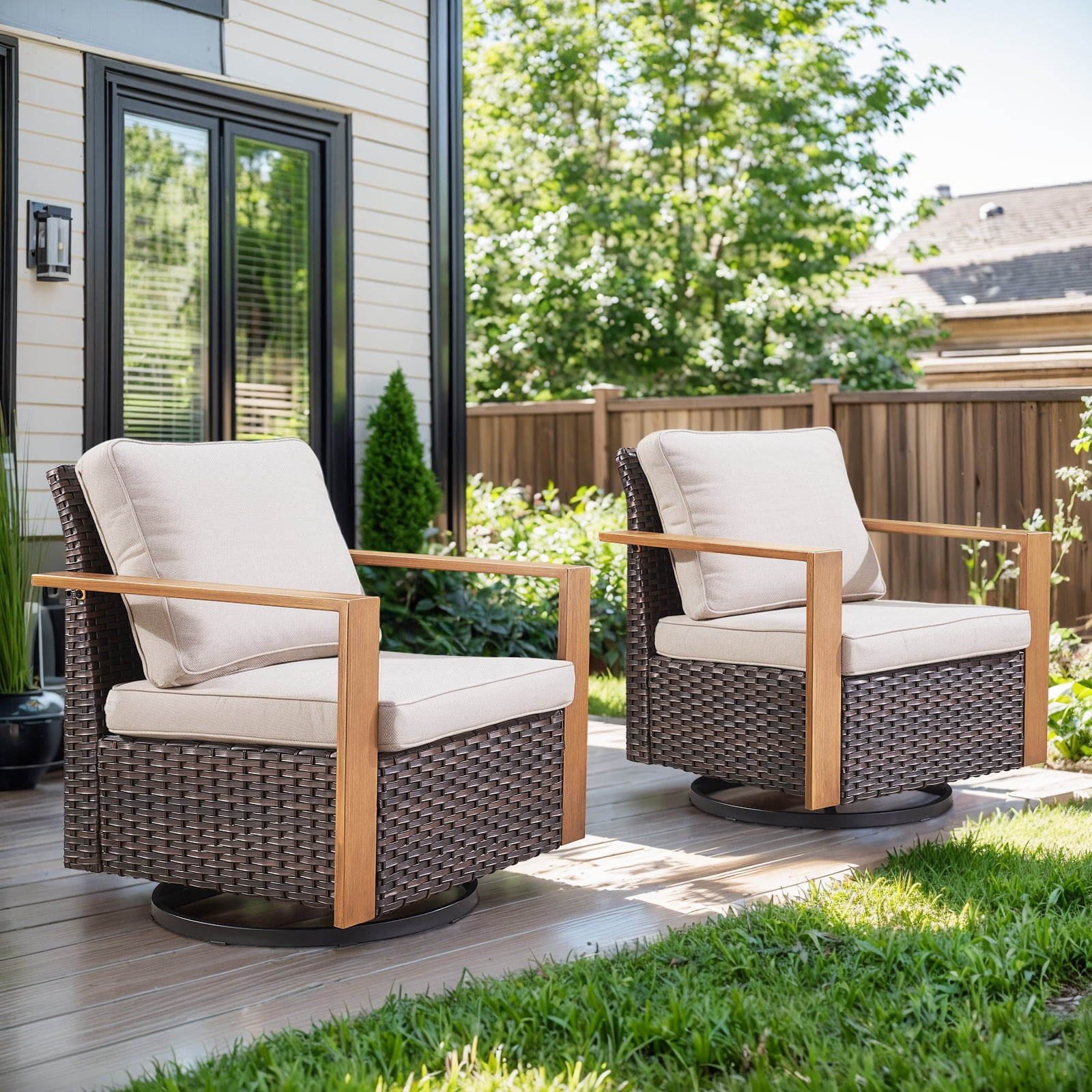 Walmart Outdor Rocking Chair POCASSY Outdoor Rocker Chair - Walmart.com