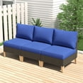 thumbnail image 1 of POCASSY Patio Accent Armless Chair with Cushions, 1 of 6