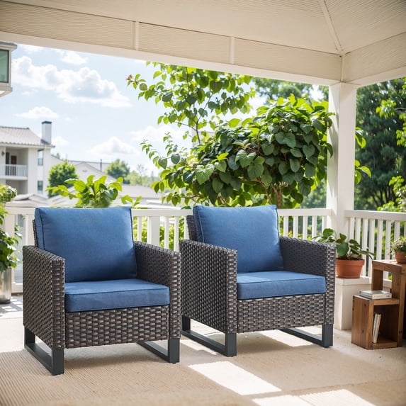 POCASSY Patio Chair with Cushions