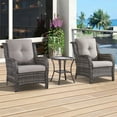 thumbnail image 1 of POCASSY Polyethylene (PE) Wicker 2 - Person Seating Group with Cushions, 1 of 6