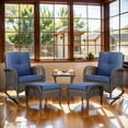 thumbnail image 1 of POCASSY Wicker Outdoor Rocking Chair, 1 of 11