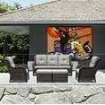 thumbnail image 1 of POCASSY Wicker Rattan 5 Piece Complete Patio Set with Cushions, 1 of 1