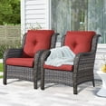 thumbnail image 1 of POCASSY Wicker Rattan Outdoor Chairs, 1 of 11