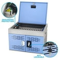 thumbnail image 1 of POCHAR 16-Unit Charging Cabinet for Laptops & Tablets - Locking Laptop Storage Box with Cable Management, Charger Storage, and Ground Protection - Great for Classroom, Library, and Office(Blue), 1 of 7
