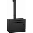 thumbnail image 1 of POCHAR Over-the-Door Locking Drop Box with Height Adjustable & Removable Hinge for Wall Mount - No Drilling or Cutting Needed (Black), 1 of 10