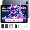 thumbnail image 1 of POCKAM P10 Pro Android 16 Tablet, 10 Inch Tablets with Gemini AI, 120Hz, 48GB RAM+128GB ROM/2TB, Octa-Core T7250, 8800mAh, 13MP+5MP, 3.5mm Jack, Face ID, GPS, 5G WiFi, Tablet with Keyboard Pen, 1 of 11