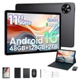 thumbnail image 1 of POCKAM P11 Android 16 Tablet, 11 inch Tablet with Gemini AI, 48GB RAM+128GB ROM/2 TF, 120Hz, T7250 Octa-Core, 8800mAh/18W, 13MP+5MP, Widevine L1, Face ID, GPS, FM, OTG, Tablet with Keyboard Pen, 1 of 1