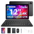 thumbnail image 1 of POCKAM 12 Inch Gemini AI Android 16 Tablet,48GB RAM+128GB /2TB,10000mAh, 120Hz Display, T7280 Octa Core, Face ID, Tablet with Keyboard, Pen, 1 of 11